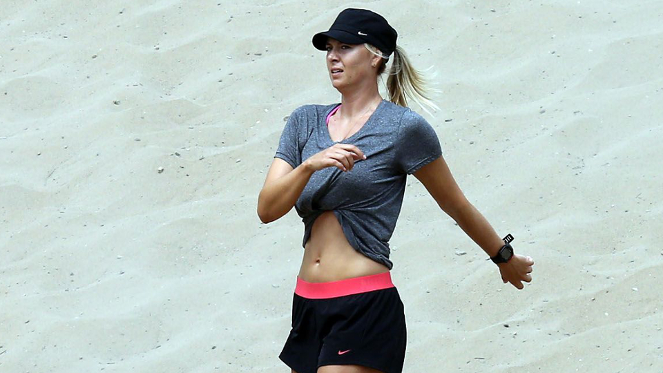 Maria Sharapova лифчика